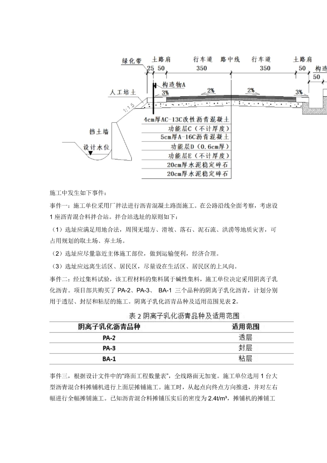 2021二建公路真題